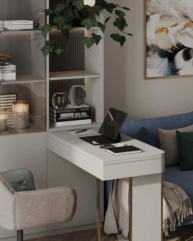 Фото из портфолио Дизайн-проект квартиры в ЖК «Опалиха-Village» в стиле современная классика – фотографии дизайна интерьеров на INMYROOM