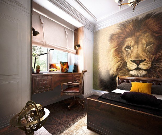 Фото из портфолио Жилая квартира для мамы с двумя взрослыми детьми – фотографии дизайна интерьеров на INMYROOM