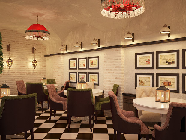 Фото из портфолио Уютная кофейня – фотографии дизайна интерьеров на INMYROOM