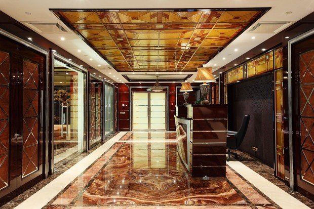 Фото из портфолио Офис в Москва-Сити – фотографии дизайна интерьеров на INMYROOM