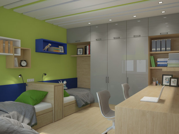 Фотография: Детская в стиле Современный, Квартира, Проект недели, Москва – фото на INMYROOM