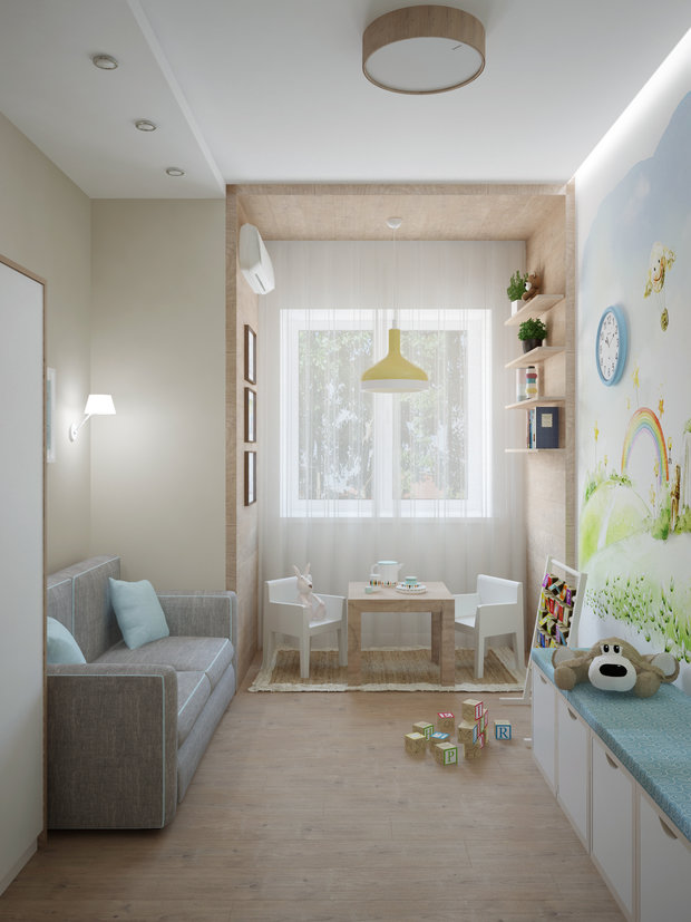 Фото из портфолио Квартира 110 кв.м – фотографии дизайна интерьеров на INMYROOM