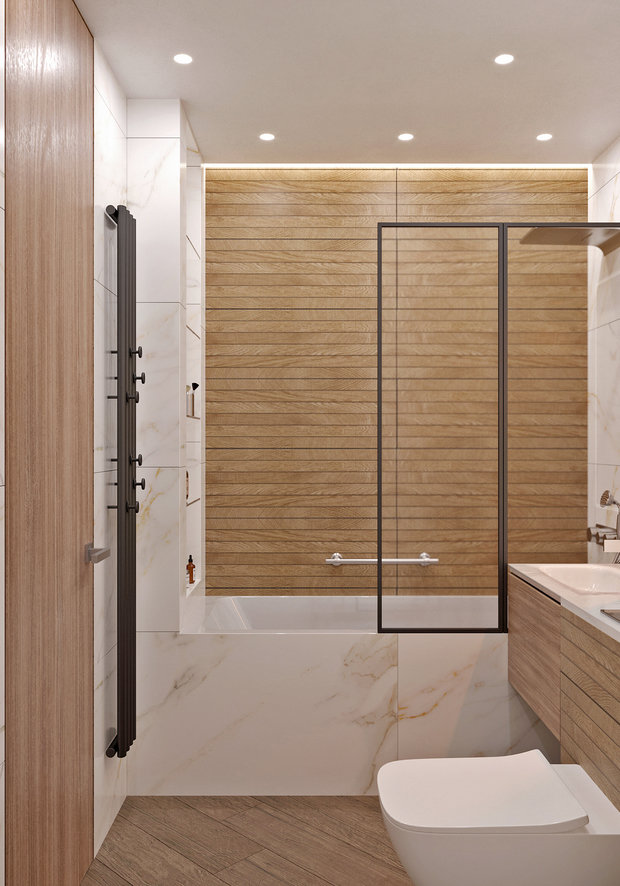 Фото из портфолио ЖК "ЛУЧИ" – фотографии дизайна интерьеров на INMYROOM