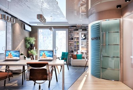 Офис в стиле Loft г.Тюмень