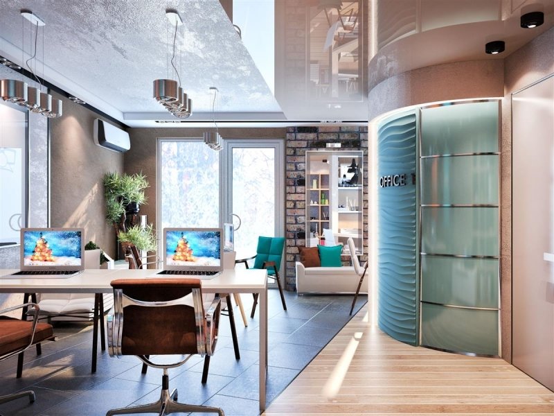 Фото из портфолио Офис в стиле Loft г.Тюмень – фотографии дизайна интерьеров на INMYROOM Фото из портфолио Офис в стиле Loft г.Тюмень – фотографии дизайна интерьеров на INMYROOM