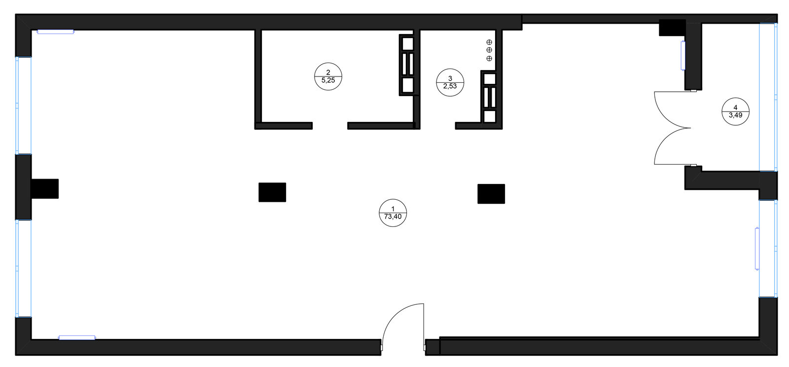 Обмерный план