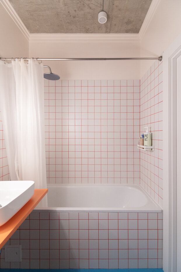 Фотография: Ванная в стиле Лофт, Современный, Минимализм, Квартира, Проект дня – фото на INMYROOM