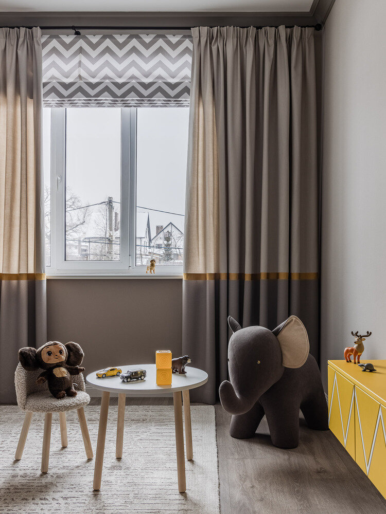 Фотография: Детская в стиле Современный, Дом, Проект дня, Дом и дача, Кирпичный дом, 4 и больше, Более 90 метров, современный с элементами классики и минимализмом, Светлана Лепихова – фото на INMYROOM