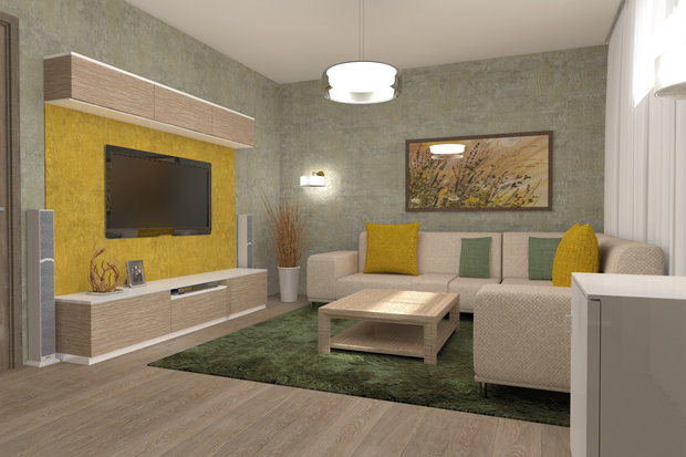 Фото из портфолио Цветовые варианты комнаты отдыха – фотографии дизайна интерьеров на INMYROOM