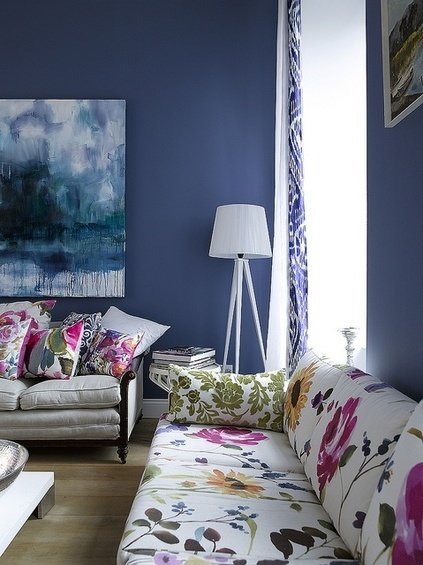 Фотография: Гостиная в стиле Прованс и Кантри, Декор интерьера, Дизайн интерьера, Цвет в интерьере – фото на INMYROOM