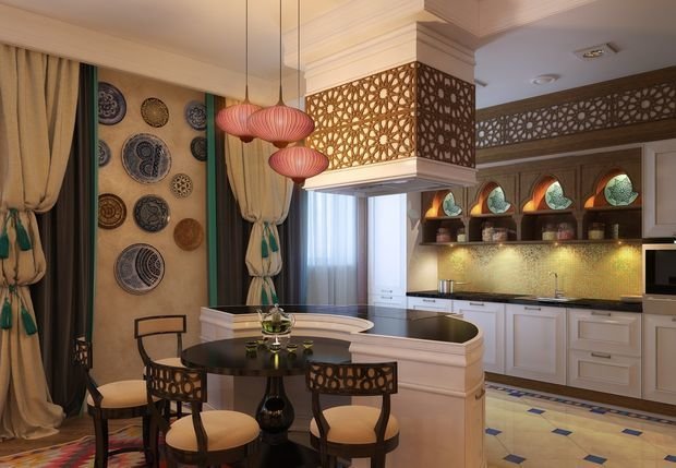 Фотография: Кухня и столовая в стиле Восточный, Декор интерьера, Квартира, Дом, Декор, Марокканский, марокканский стиль – фото на INMYROOM