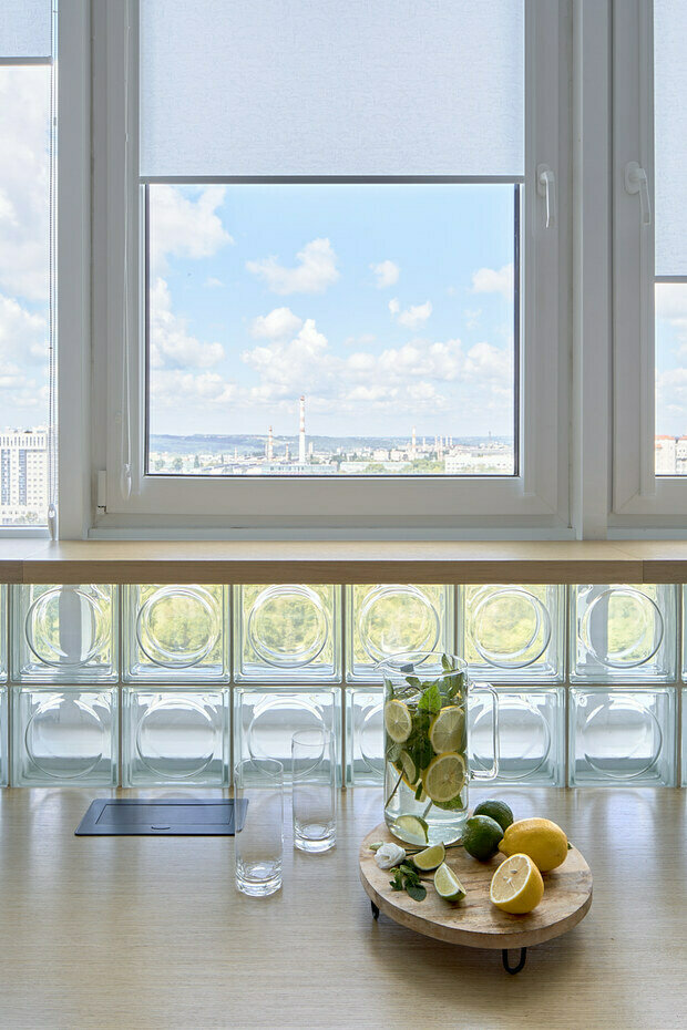 Фотография: Кухня и столовая в стиле Современный, Минимализм, Эко, Квартира, Проект недели, Монолитный дом, 2 комнаты, 40-60 метров, Студия дизайна интерьеров Алексея Сушкова, Алексей Сушков, Белгород – фото на INMYROOM