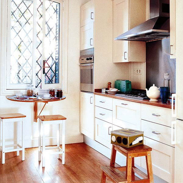 Фотография: Кухня и столовая в стиле Скандинавский, Интерьер комнат, Обеденная зона – фото на INMYROOM