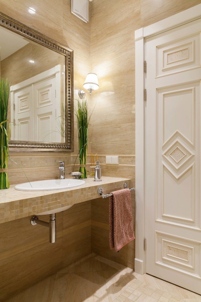 Фотография: Ванная в стиле Современный, Эклектика, Проект недели, Москва, Дом и дача, Таунхаус, Наталья Тарханова – фото на INMYROOM Фотография: Ванная в стиле Современный, Эклектика, Проект недели, Москва, Дом и дача, Таунхаус, Наталья Тарханова – фото на INMYROOM