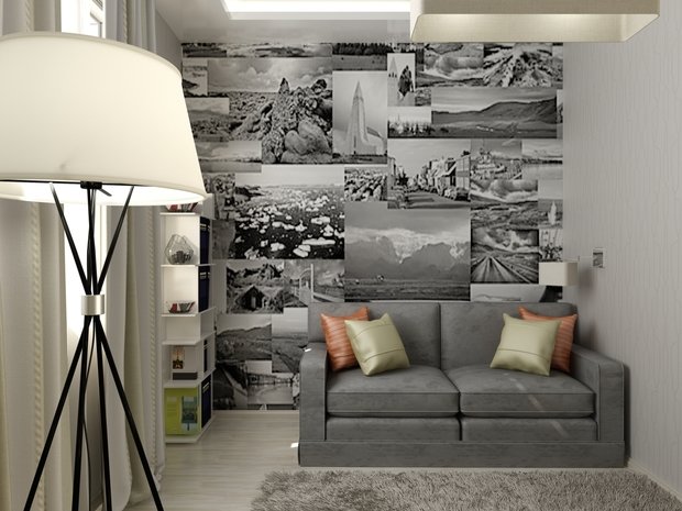 Фото из портфолио Черно-белое кино – фотографии дизайна интерьеров на INMYROOM