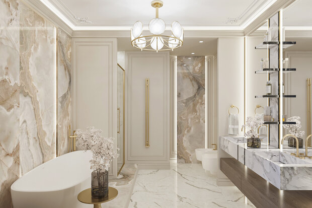 Фото из портфолио Дизайн квартиры в современном стиле  – фотографии дизайна интерьеров на INMYROOM