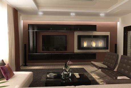 Гостиная в стиле минимализм