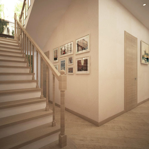 Фото из портфолио Загородный дом в поселке FORTOPS, 190 м2 – фотографии дизайна интерьеров на INMYROOM