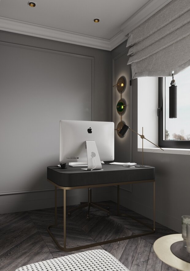 Фото из портфолио Кабинет – фотографии дизайна интерьеров на INMYROOM