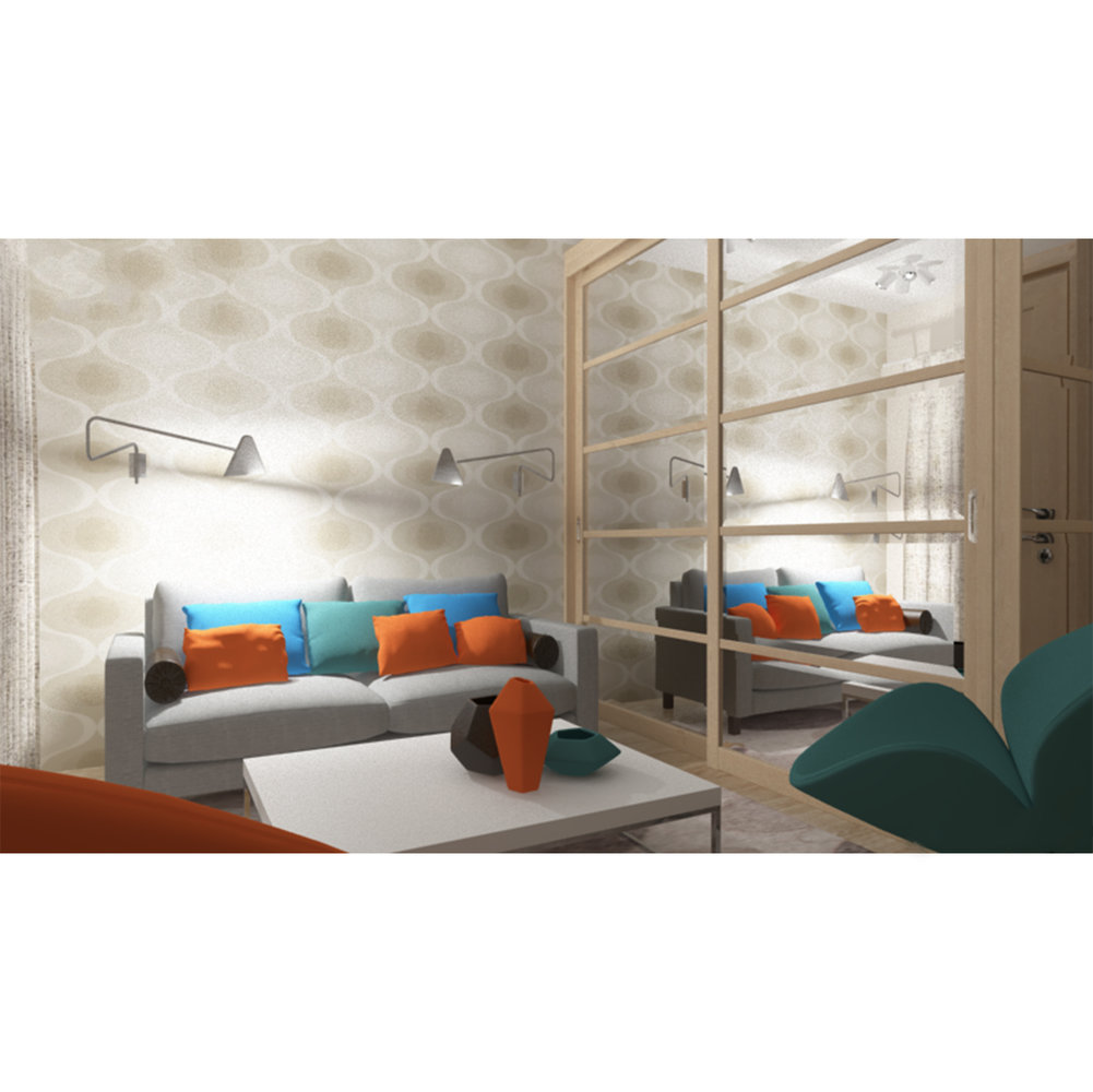 Фотография: в стиле , Малогабаритная квартира, Советы, Перепланировка, перепланировка однушки в санкт-петербурге, как зонировать однушку, Диана Мальцева, перепланировка однушки, дом серии П46, планировка однокомнатной квартиры в доме серии П46, как обустроить в однушке спальню и детскую, П-46 – фото на INMYROOM