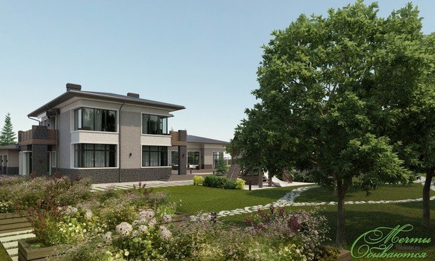 Фото из портфолио Современный удобный дом – фотографии дизайна интерьеров на INMYROOM