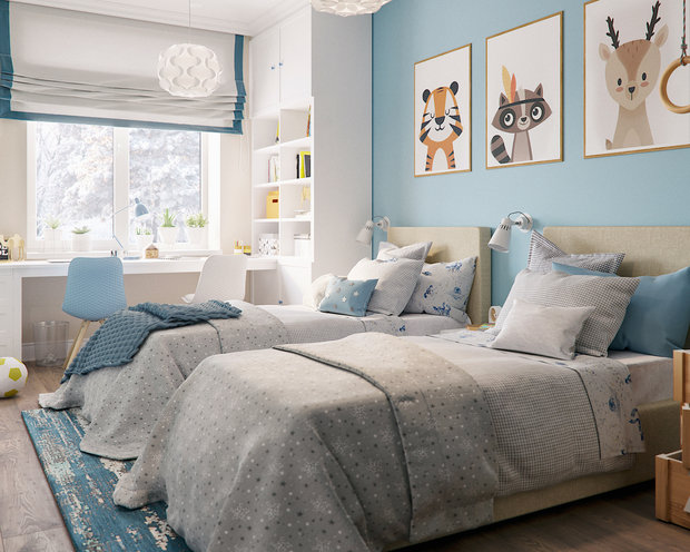 Фото из портфолио Современная классика в Москве 80кв – фотографии дизайна интерьеров на INMYROOM