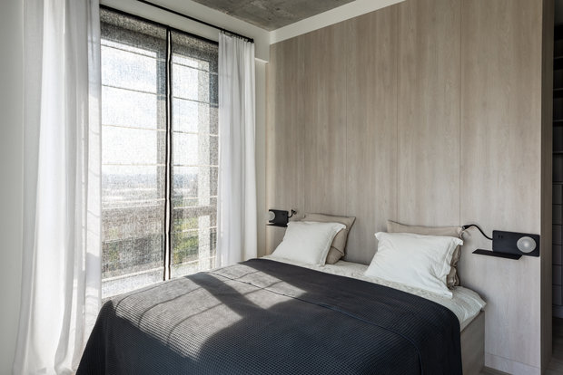 Фотография: Спальня в стиле Минимализм, Современный, Квартира, Проект дня, Киев, PLANiUM, 4 и больше, Более 90 метров – фото на INMYROOM