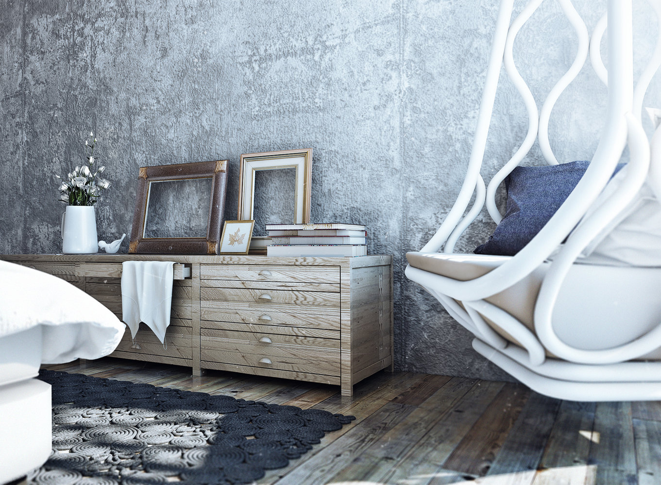 Фотография: Декор в стиле Прованс и Кантри, Лофт, Скандинавский, Современный, Дом, Цвет в интерьере, Дома и квартиры – фото на INMYROOM