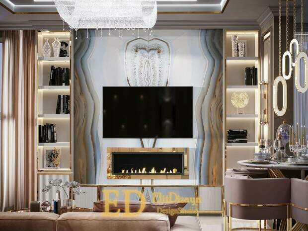 Фото из портфолио Квартира Ар-деко – фотографии дизайна интерьеров на INMYROOM