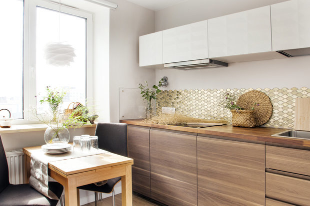 Фотография: Кухня и столовая в стиле Современный, Эко, Ольга Шаповалова, Олеся Шляхтина, Анастасия Ковальчук, Марина Кутепова, Анна Моджаро, Яна Грошева, Светлана Мельникова, Иван Мельников, Маргарита Зенова, Мария Ничипоренко, ПРЕМИЯ INMYROOM, AK Design, Ольга Гащенко – фото на INMYROOM