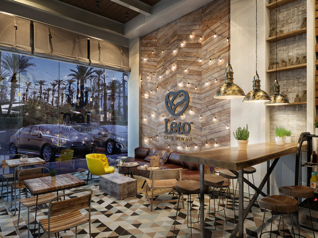 Фото из портфолио Leto brew bar – фотографии дизайна интерьеров на INMYROOM