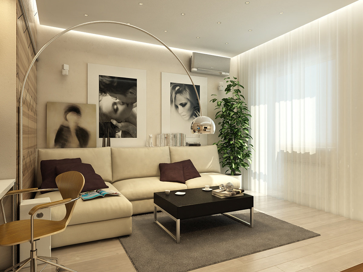 Фото из портфолио Квартира на ул. Народного ополчения – фотографии дизайна интерьеров на INMYROOM Фото из портфолио Квартира на ул. Народного ополчения – фотографии дизайна интерьеров на INMYROOM