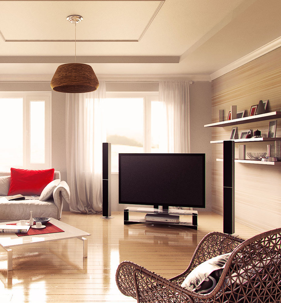 Фотография: Гостиная в стиле Современный, Гид – фото на INMYROOM