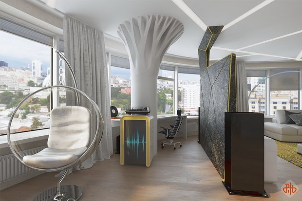 Фото из портфолио ЖК ОГНИ Екатеринбурга – фотографии дизайна интерьеров на INMYROOM