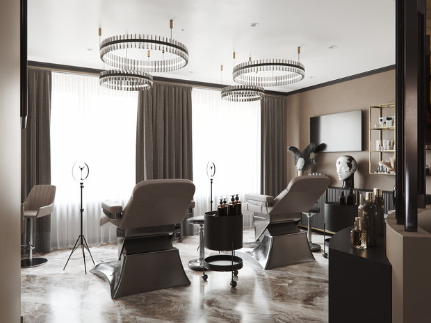 Фото из портфолио Салон красоты – фотографии дизайна интерьеров на INMYROOM