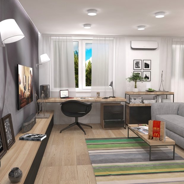 Фото из портфолио Квартира друга – фотографии дизайна интерьеров на INMYROOM