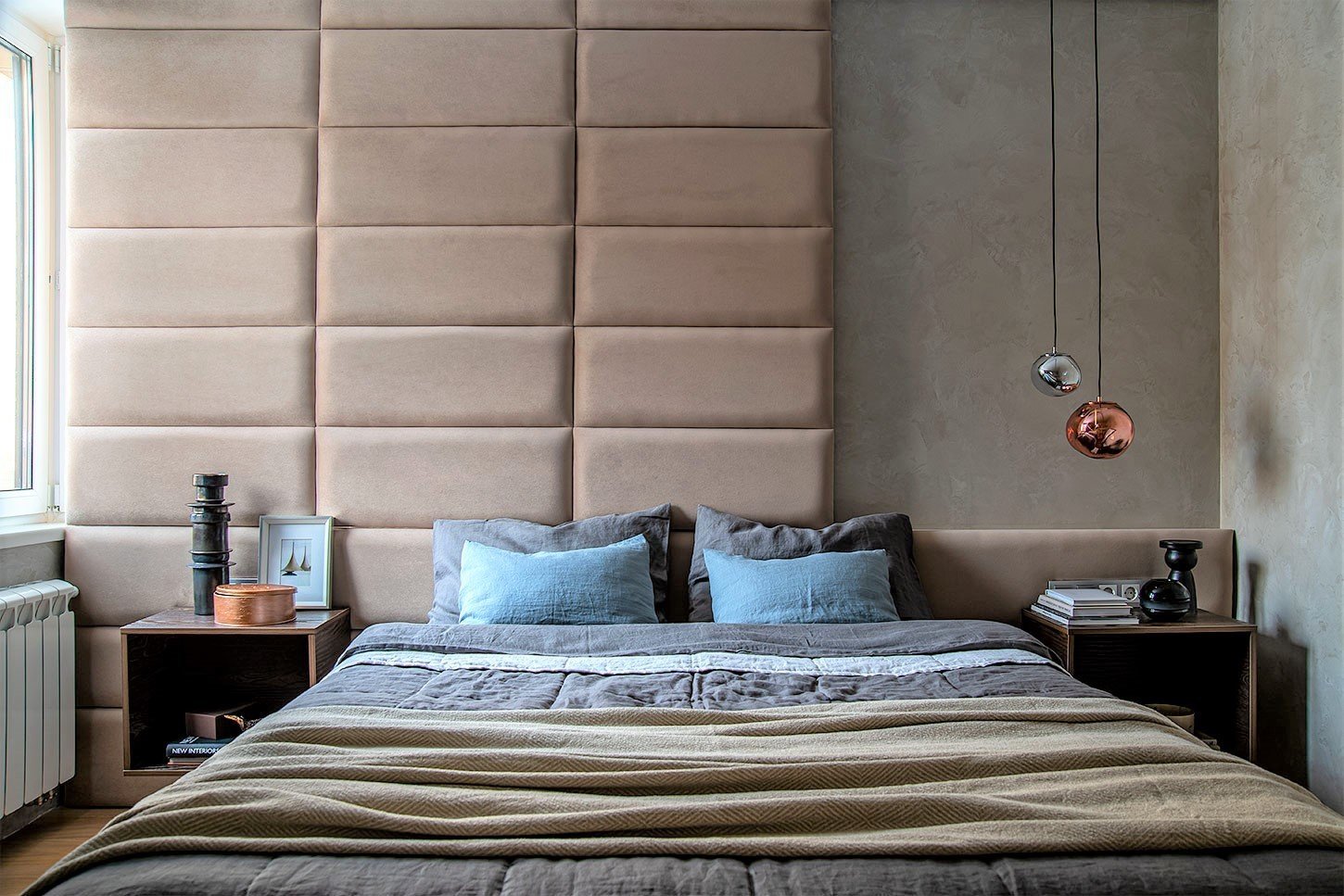 Фотография: Спальня в стиле Современный, Квартира, Проект недели, Одинцово, 2 комнаты, 60-90 метров, Виктория Иванова – фото на INMYROOM