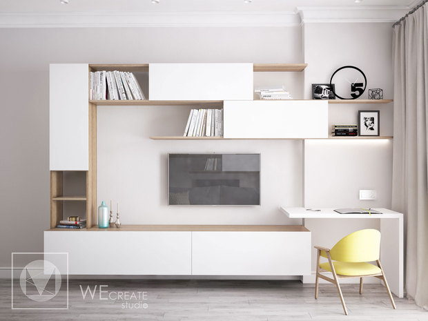 Фото из портфолио Квартира в скандинавском стиле – фотографии дизайна интерьеров на INMYROOM