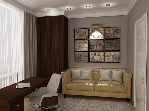 Фото из портфолио LIFE-Кутузовский-2 кв – фотографии дизайна интерьеров на INMYROOM