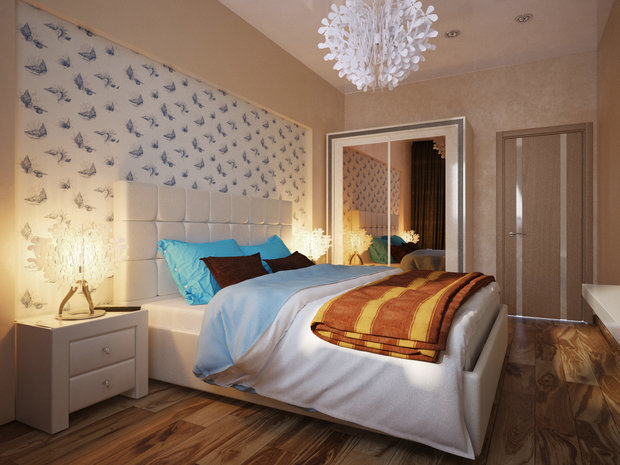 Фото из портфолио спальня с кораллами – фотографии дизайна интерьеров на INMYROOM