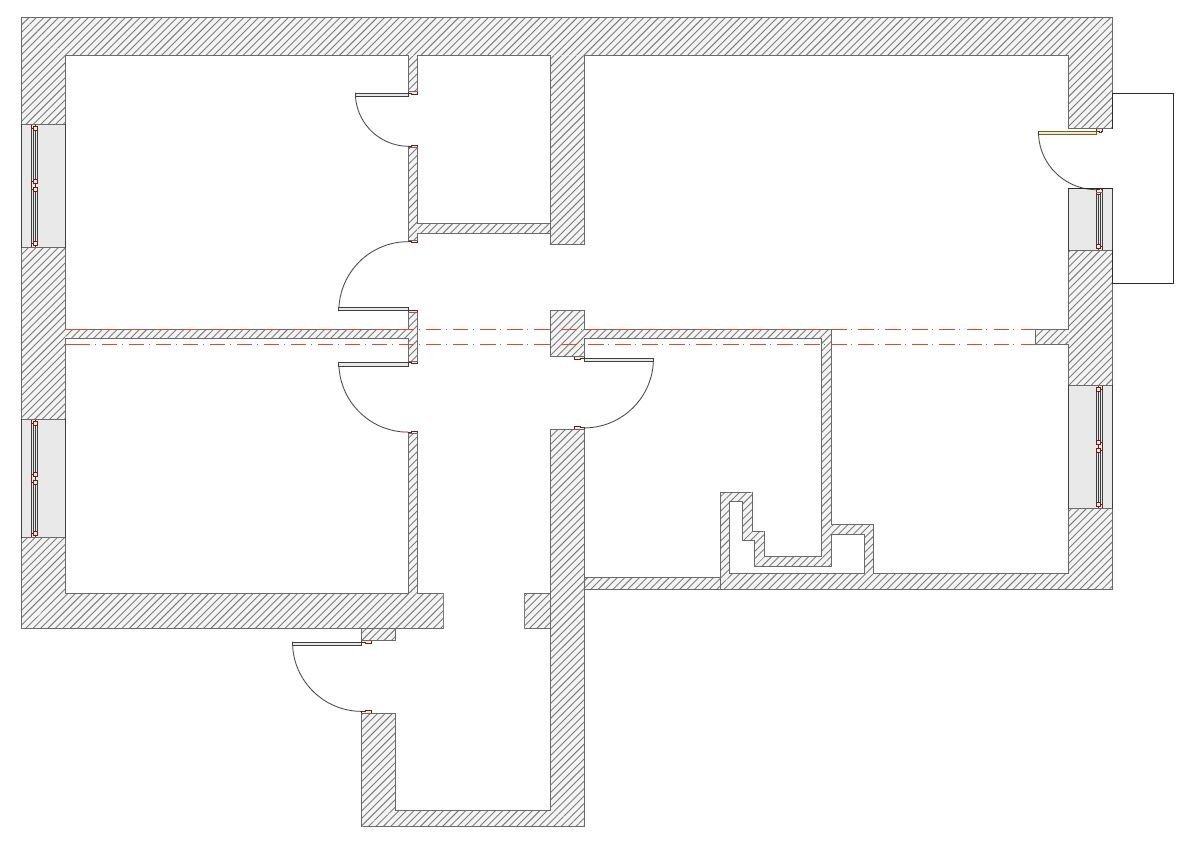 Обмерный план Обмерный план