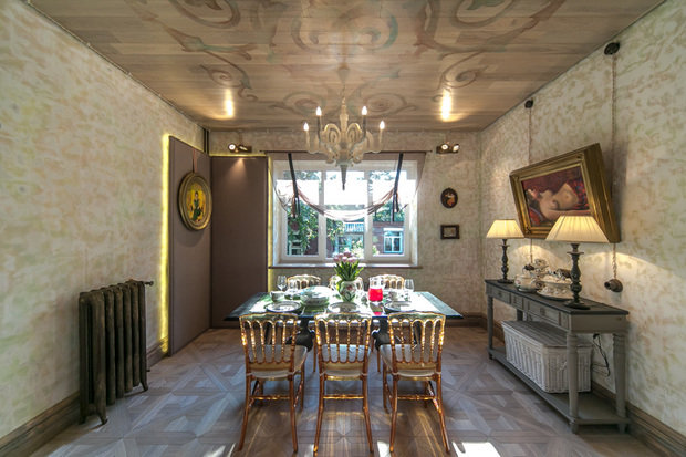 Фотография: Кухня и столовая в стиле Прованс и Кантри, Классический, Современный, Эклектика, Гостиная, Декор интерьера, Интерьер комнат, Тема месяца, Дачный ответ – фото на INMYROOM