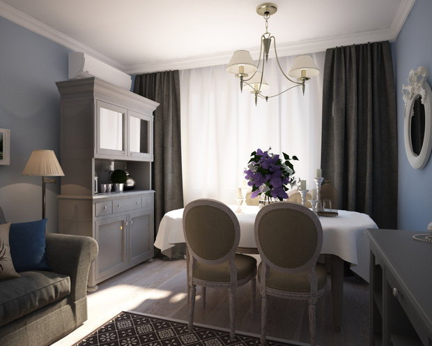 Фото из портфолио Английский завтрак – фотографии дизайна интерьеров на INMYROOM