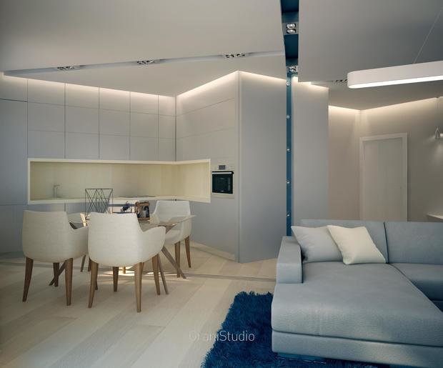 Фото из портфолио Авиатор – фотографии дизайна интерьеров на INMYROOM