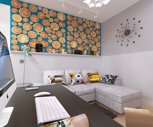 Фото из портфолио Улица Зелинского, 86 м2 – фотографии дизайна интерьеров на INMYROOM