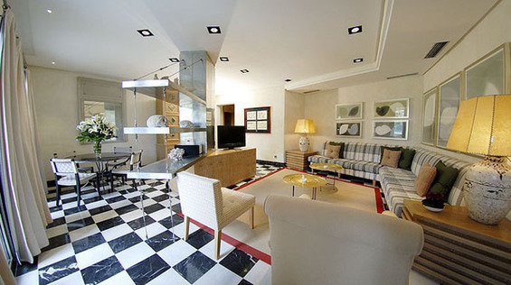 Фотография: Гостиная в стиле Восточный, Испания, Дома и квартиры, Городские места, Отель – фото на INMYROOM