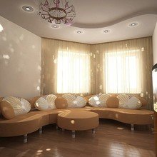 Фото из портфолио Гостиная в медовых тонах – фотографии дизайна интерьеров на INMYROOM