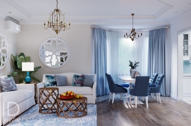 Фото из портфолио ЧАСТНЫЙ ДОМ В Г. ЕВПАТОРИЯ, 192 м² – фотографии дизайна интерьеров на INMYROOM