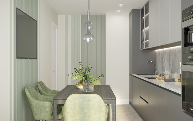 Фото из портфолио ЖК Москвичка – фотографии дизайна интерьеров на INMYROOM