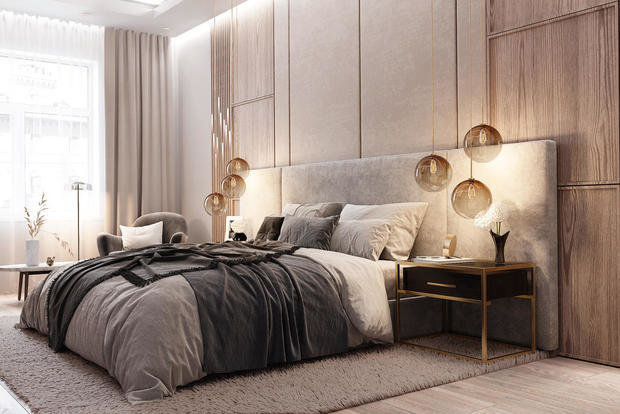 Фото из портфолио Современная классика в ЖК Русский Дом - 170 метров – фотографии дизайна интерьеров на INMYROOM